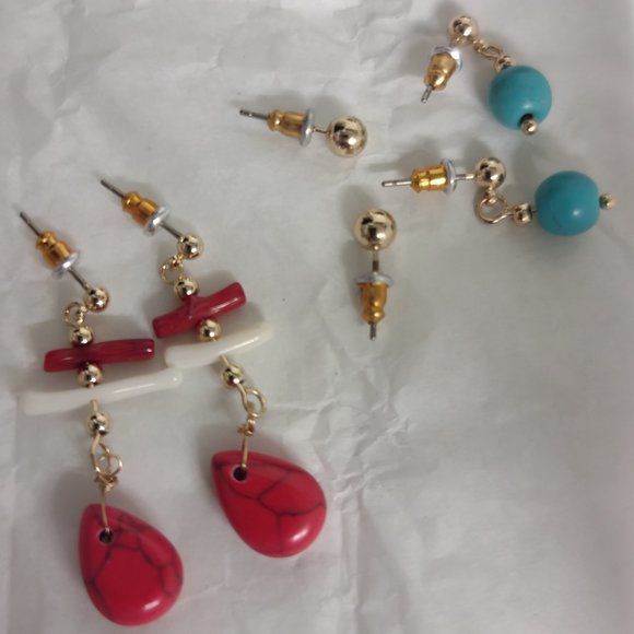 Avon Summer Earring Multi Pack 6 pc set - Picture 1 of 4